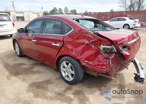 2016 Nissan Sentra Sv from USA, damaged, VIN 3N1AB7APXGL676734